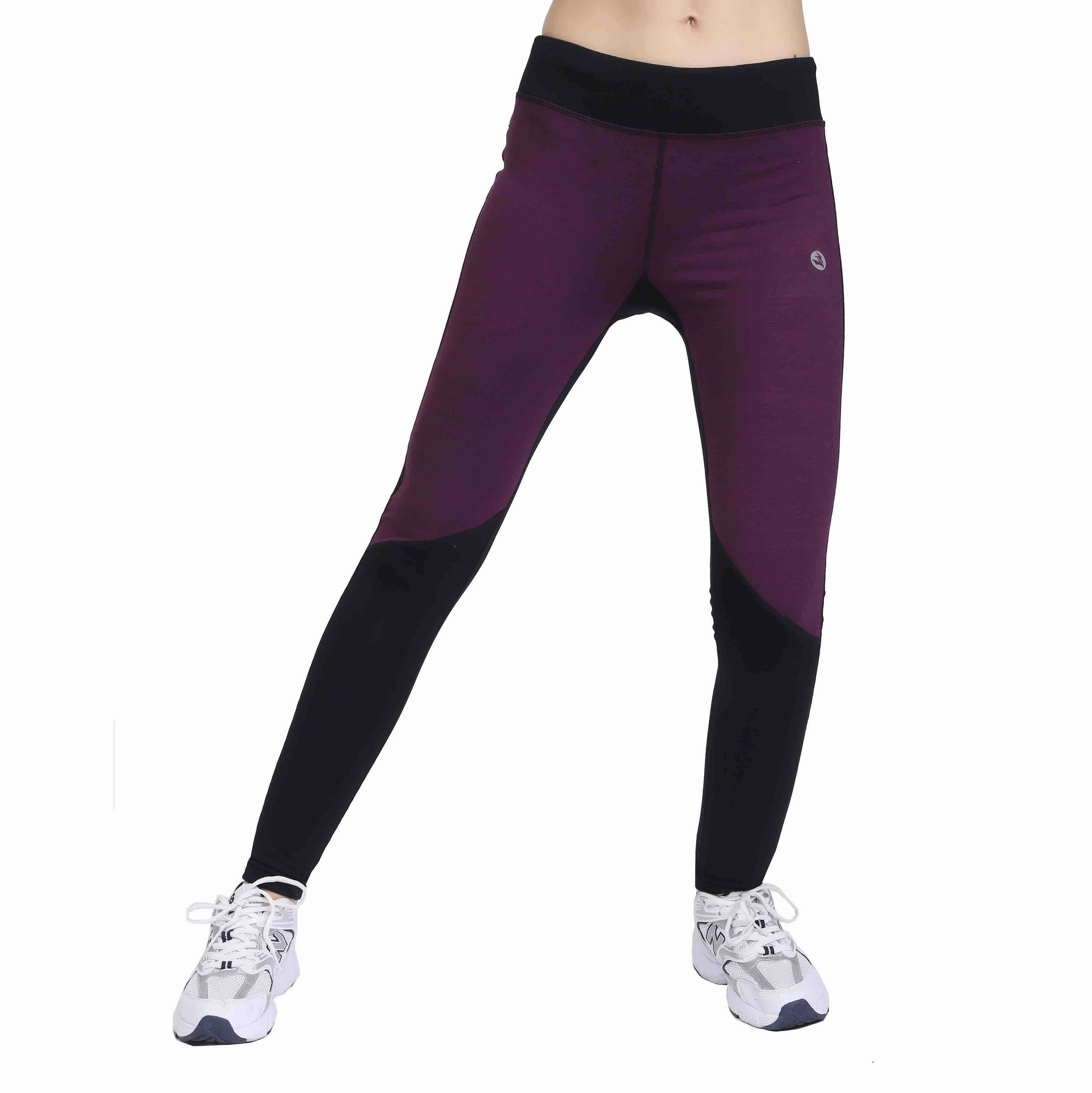 Pantalon de course athlétique pour femme Leggings de yoga d'entraînement Collants de fitness