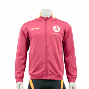 Veste de sport imprimé de logo surdimensionné pour hommes