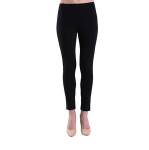 Femmes Stretch-on Pull-On décontractée Ponte Pan Pant Legging Slim ou Bootcut