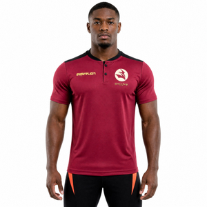 T-shirt à boutons grand-père pour hommes