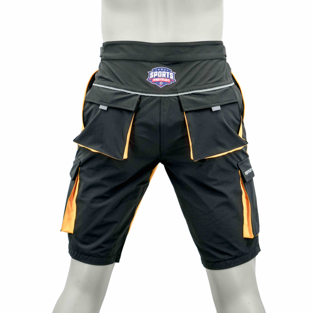 Hommes 7 poches à fermeture éclair sport causal court