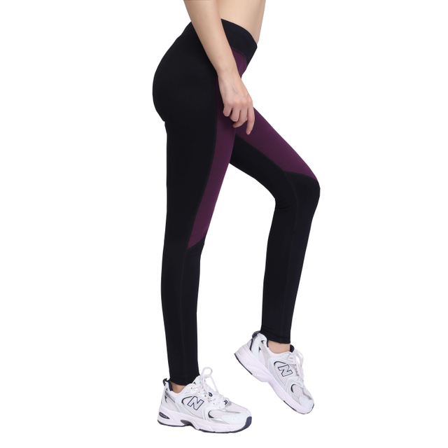 Pantalon de course athlétique pour femme Leggings de yoga d'entraînement Collants de fitness