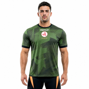 T-shirt à logo imprimé sur toute la surface pour hommes